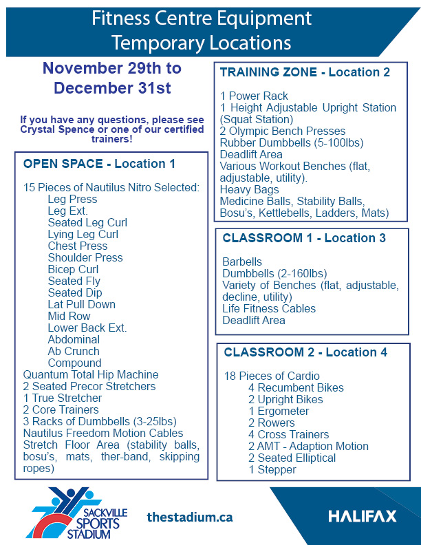 Sackville Sports Stadium Programs